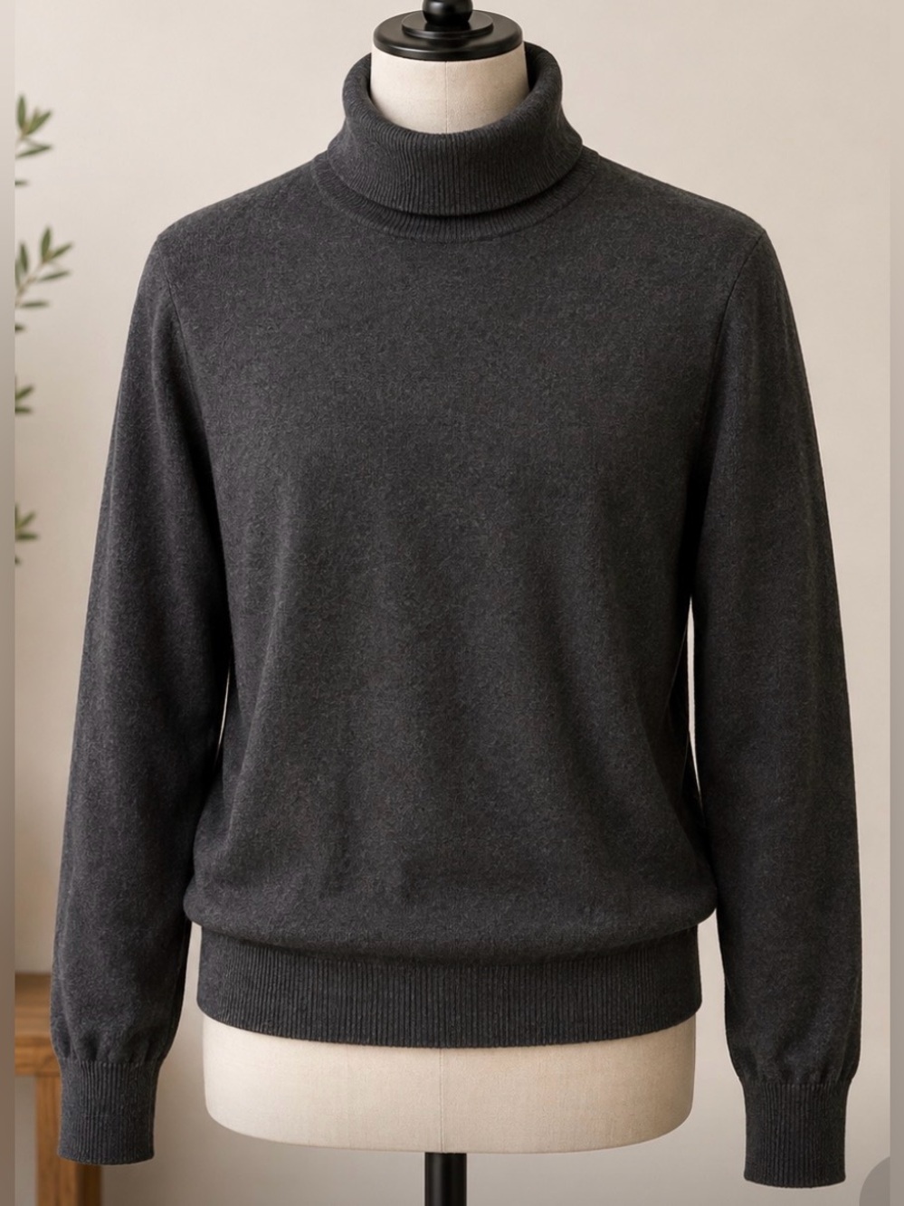 Classic Dark Gray Women's Sweater